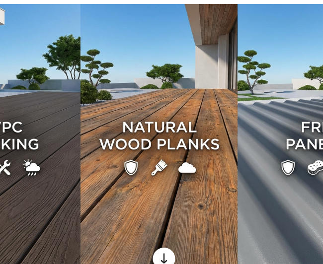 WPC Vs Wood vs FRP
